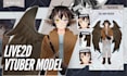 design and rigging high quality live 2d vtuber model