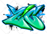 create a graffiti logo in my style