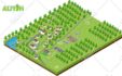 create unique isometric 3d illustrations for your website