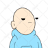 create unique character in doodle style for nft collection