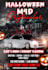 design modern spookly halloween party event flyer poster