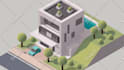create amazing 3d isometric vector illustration design