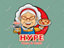 do pizza,burger,sushi,hot dog,cupcake logo for you