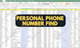 targeted b2b linkedin lead generation, email list building and data enrichment