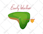 create a flat illustration for you