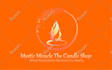 do candle label and candle logo design