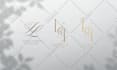create elegant wedding logo, initials or monogram