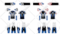 design cycling jersey and pants for cyclist, bicycle rider