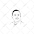 make beautiful line drawing of anything