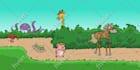 create adorable childrens book illustrations