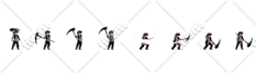 draw your pixel art character