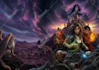 create beautiful digital fantasy art and illustrations