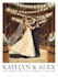 create a vintage wedding illustration poster design
