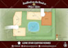 draw vector site plan or map illustration for real estate property