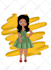 draw african american illustration or character design
