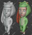 do design 3d chibi character model for 3d printing
