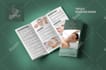 do a beauty salon, spa menu, dental, massage, medical brochure