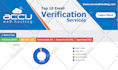 do bulk email verification and list cleaning services
