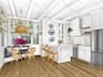 create a hand drawn interior sketch or illustration