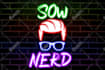 design 3d realistic neon logo creation, neon sign, and neon light
