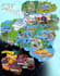 create event, tourist, and fantasy map illustration