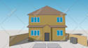 do architectural drawings in black and white and color