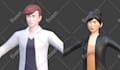 create a cute stylized 3d character for games or animation