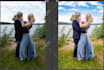 editing wedding photo and color correction in lightroom