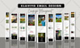 do custom HTML mailchimp, klaviyo email marketing template newsletter