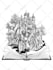 drawing black and white illustrations with detailed lines