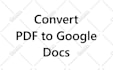 convert PDF to word, google docs, powerpoint, typing services