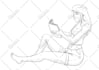 create raw and dynamic sketch art