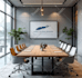 design professional zoom background for meetings and business