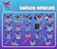 design custom animated twitch overlay, logo, full stream package