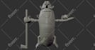 design and sculpt high quality 3d model for 3d printing