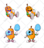 create cartoon character and mascot design