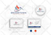 design hvac oil gas plumbing energy industrial business logo