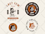 design unique vintage logo and brand style guide