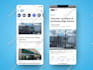 design mobile app UI and screenshots in figma