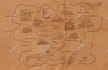 create hand drawn vintage map design
