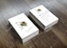 design a minimalist business card