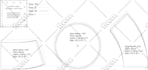 create a digital sewing pattern with size grading using by the autocad