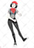 draw and design custom sfw superhero character in action