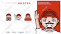 design custom twitch emotes or sub badges