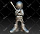 sculpt a 3d model character or product for printing stl