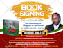 design book launch flyer and author promotion design