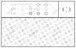design a luxury seamless monogram pattern system for branding and textile