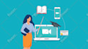 design an online course cover image
