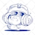 create retro remarkable cartoon character