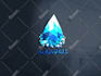 create a modern polygonal and geometric logo in 24 hours